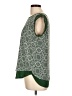 Dept222 100% Polyester Green Sleeveless Blouse Size L - photo 5