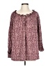 Max Studio Purple 3/4 Sleeve Blouse Size L - photo 1