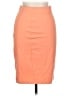 Attention Solid Orange Formal Skirt Size M - photo 1