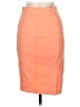 Attention Solid Orange Formal Skirt Size M - photo 2