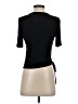 J.ING Black Short Sleeve Turtleneck Size S - photo 2
