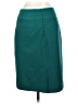Worthington Solid Teal Formal Skirt Size 4 - photo 2