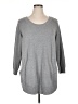 Tint & Shadow Gray Pullover Sweater Size 1X - photo 1