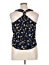 Papermoon Blue Sleeveless Blouse Size L - photo 2