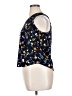 Papermoon Blue Sleeveless Blouse Size L - photo 5