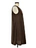Unbranded 100% Polyester Solid Brown Casual Dress Size M - photo 4