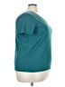 Roaman's Teal Short Sleeve T-Shirt Size 22 (1X) - photo 4