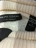 Valerie Stevens Ivory Turtleneck Sweater Size S - photo 7