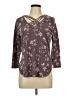 Cloud Chaser Brown 3/4 Sleeve T-Shirt Size L - photo 1