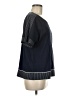J.Crew 100% Cotton Blue Short Sleeve Blouse Size M - photo 4