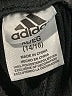 Adidas 100% Polyester Black Track Pants Size 14 - 16 - photo 5