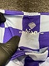 Rise by Lularoe Argyle Blue Board Shorts Size L - photo 3