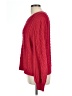 Amour Vert 100% Cotton Hearts Red Pullover Sweater Size L - photo 5