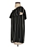 DR2 100% Polyester Stripes Black Short Sleeve Blouse Size S - photo 5