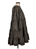 Zara Animal Print Brown Casual Dress Size L - photo 4