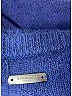 Burberry 100% Cashmere Solid Blue pullover sweater Size XS - photo 6