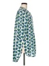 Fig and Flower 100% Polyester Blue 3/4 Sleeve Blouse Size L (estimated) - photo 4