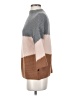 Rain + Rose Color Block Gray Poncho Size S - photo 5