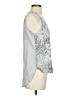 Calvin Klein 100% Viscose Silver Sleeveless Top Size S - photo 4