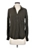 Bella Dahl 100% Rayon Gray Long Sleeve Button-Down Shirt Size XS - photo 1