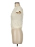 Pink Republic Ivory Short Sleeve Top Size M - photo 5