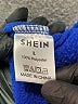 Shein 100% Polyester Blue Pullover Hoodie Size L - photo 7