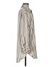 Zara Stripes Ivory Long Sleeve Blouse Size XS - photo 4