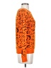 Modern Lux Animal Print Orange Pullover Sweater Size S - photo 4