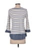 Hail3y:23 Blue 3/4 Sleeve Top Size S - photo 2