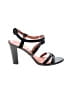 Via Spiga 100% Leather Black Heels Size 9 1/2 - photo 1