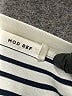 Mod Ref Stripes White Gray Casual Dress Size L - photo 7