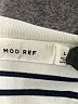 Mod Ref Stripes White Gray Casual Dress Size L - photo 8