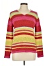Coldwater Creek Stripes Pink Pullover Sweater Size L - photo 1
