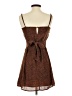 Moodie 100% Polyester Animal Print Brown Cocktail Dress Size XS - photo 2