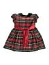 Jayne Copeland 100% Polyester Plaid Red Dress Size 3T - photo 2