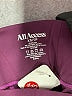 All Access Color Block Purple Active Pants Size XS - photo 7