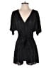 ASOS 100% Polyester Black Romper Size 4 - photo 1
