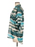 Takara 100% Polyester Tie-dye Teal 3/4 Sleeve Blouse Size M - photo 5