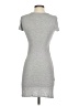 Alya Solid Gray Casual Dress Size S - photo 2