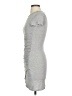 Alya Solid Gray Casual Dress Size S - photo 5