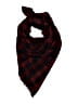 Unbranded 100% Acrylic Plaid Red Black Scarf One size - photo 1