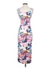 Shein Print Pink Cocktail Dress Size 2 - photo 2