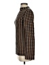 Ann Taylor Houndstooth Brown Turtleneck Sweater Size XXS - photo 5