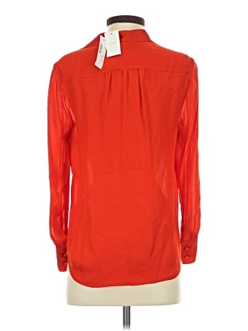J.Crew Long Sleeve Silk Top (view 2)