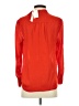 J.Crew 100% Silk Orange Long Sleeve Silk Top Size 4 (petite) - photo 2