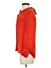 J.Crew 100% Silk Orange Long Sleeve Silk Top Size 4 (petite) - photo 5