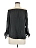 Le Lis 100% Polyester Black 3/4 Sleeve Blouse Size M - photo 1
