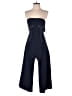 L'Atiste by Amy 100% Polyester Solid Blue Jumpsuit Size S - photo 1