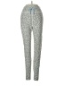 White Fox Active Print Gray Active Pants Size S - photo 1