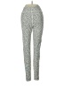 White Fox Active Print Gray Active Pants Size S - photo 2